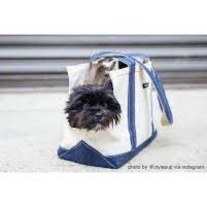 Wagwear Boat Canvas Dog Carrier/Bag/Tote